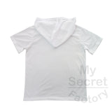 All Over Print Ombre Toddler-Youth Hoodie T-Shirt Short Sleeve