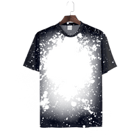 Plus Size Faux Bleach T-shirt